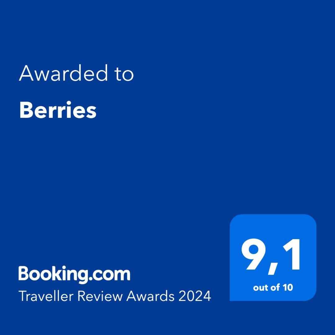 Berries Luxury Apartments Неа Мудания Екстериор снимка